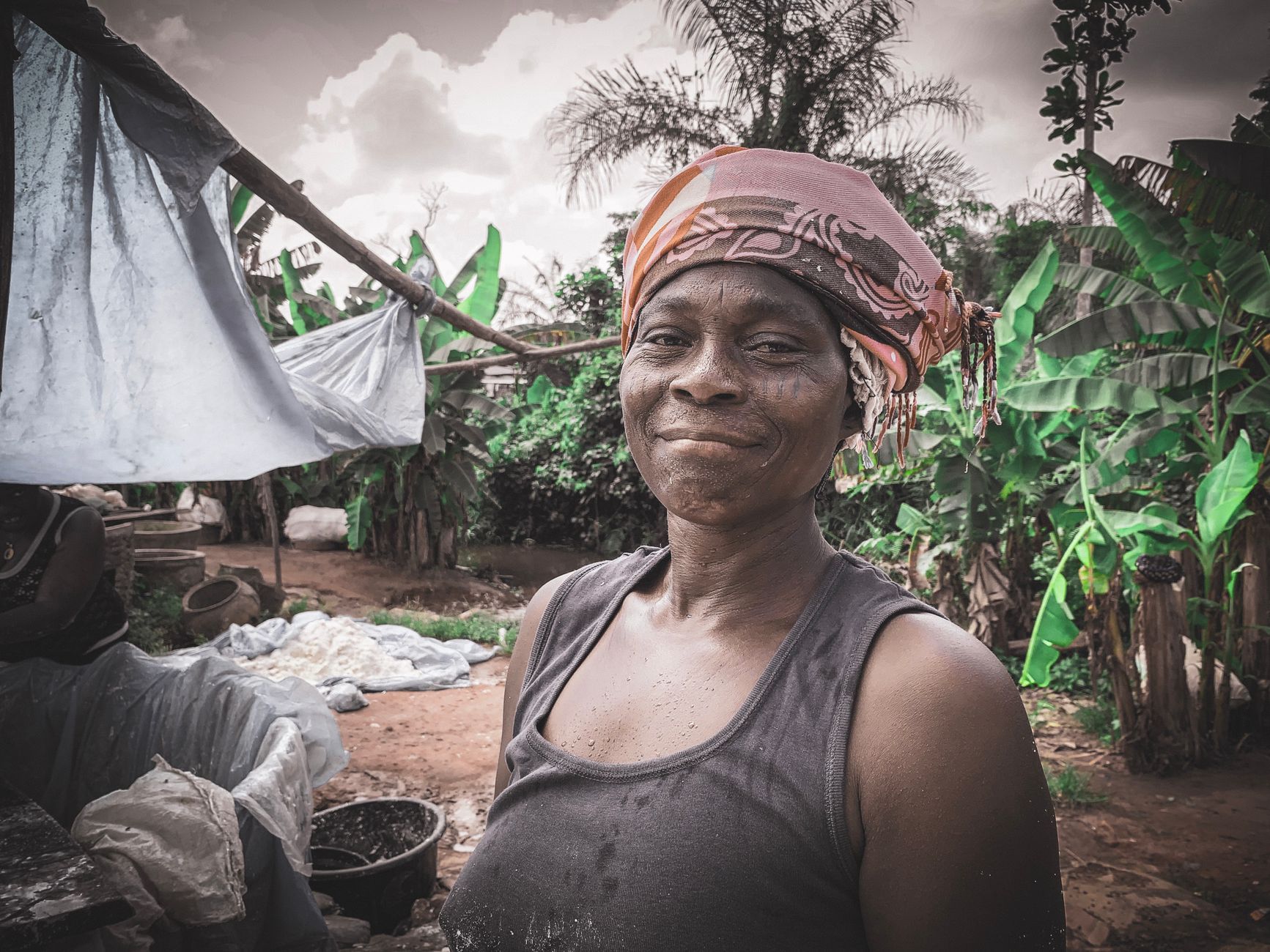 A Congolese woman