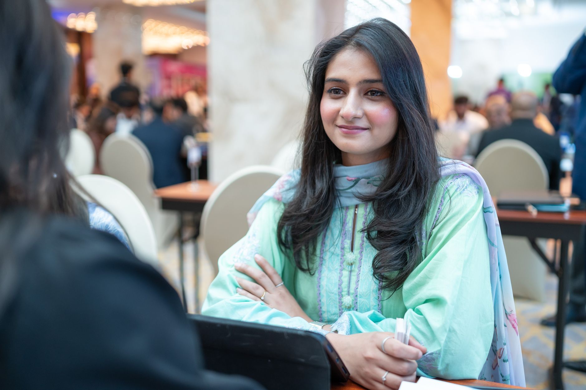 A young Pakistani woman