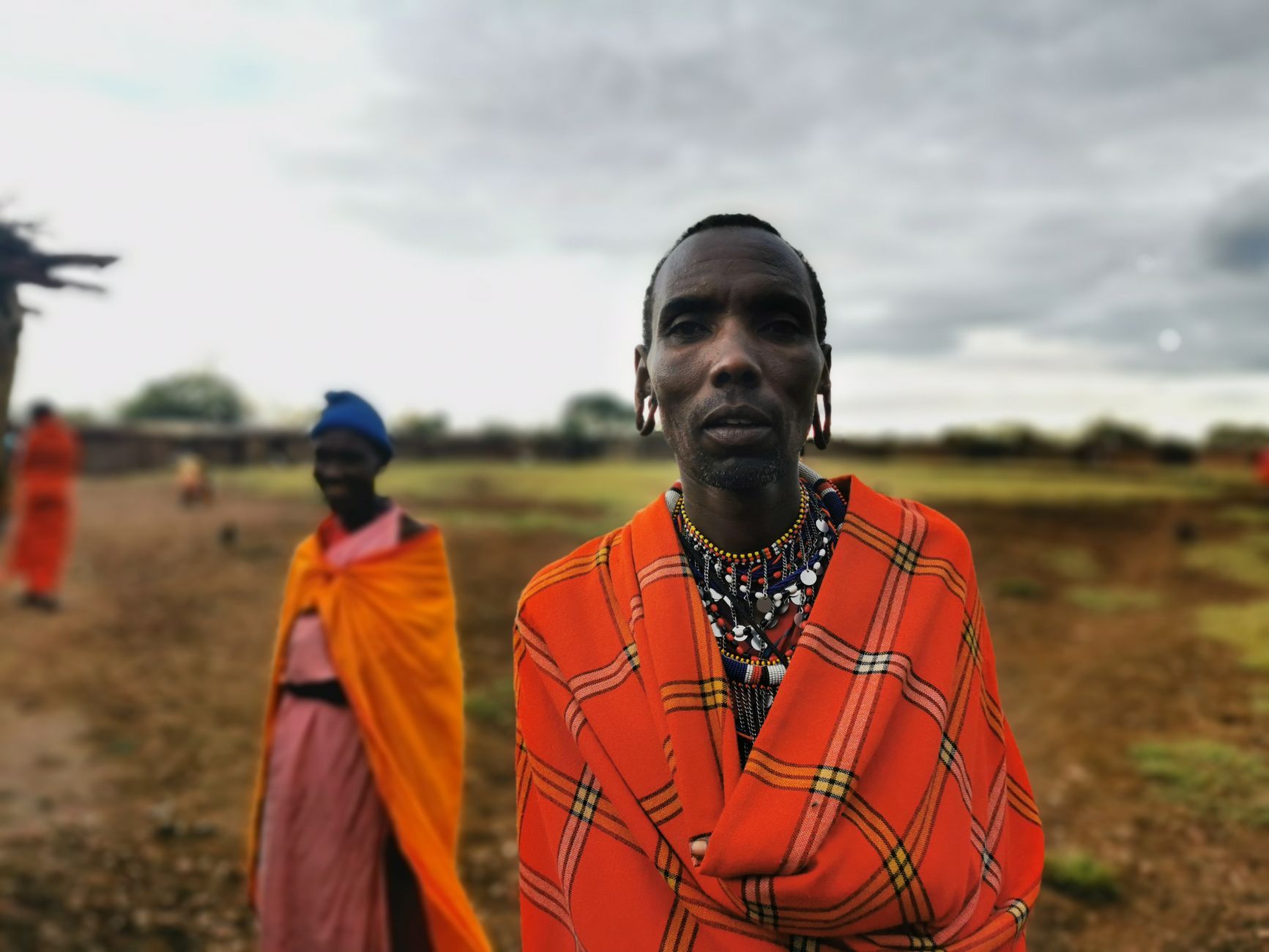 A Maasai man in Kenya