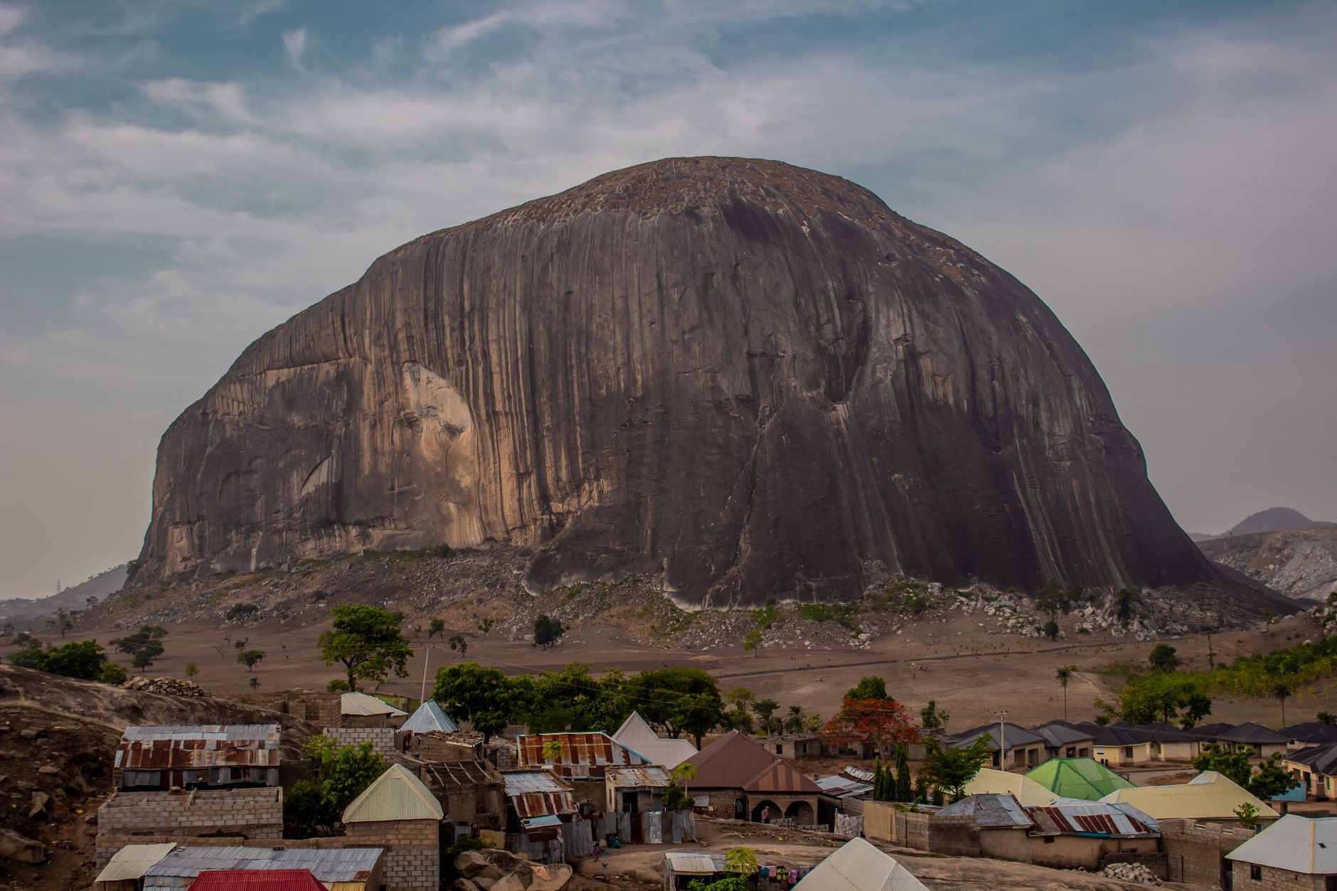 Zuma Rock near Abuja, Nigeria
