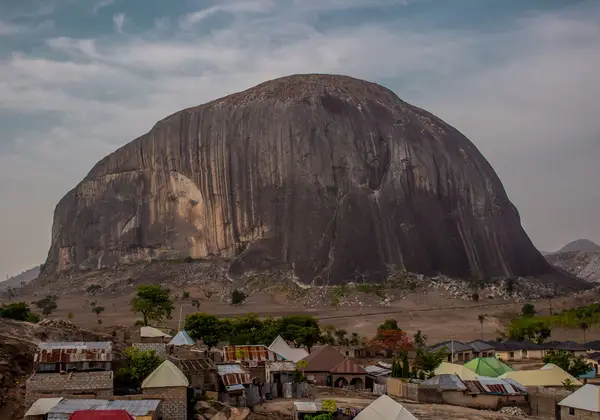 Zuma Rock near Abuja, Nigeria