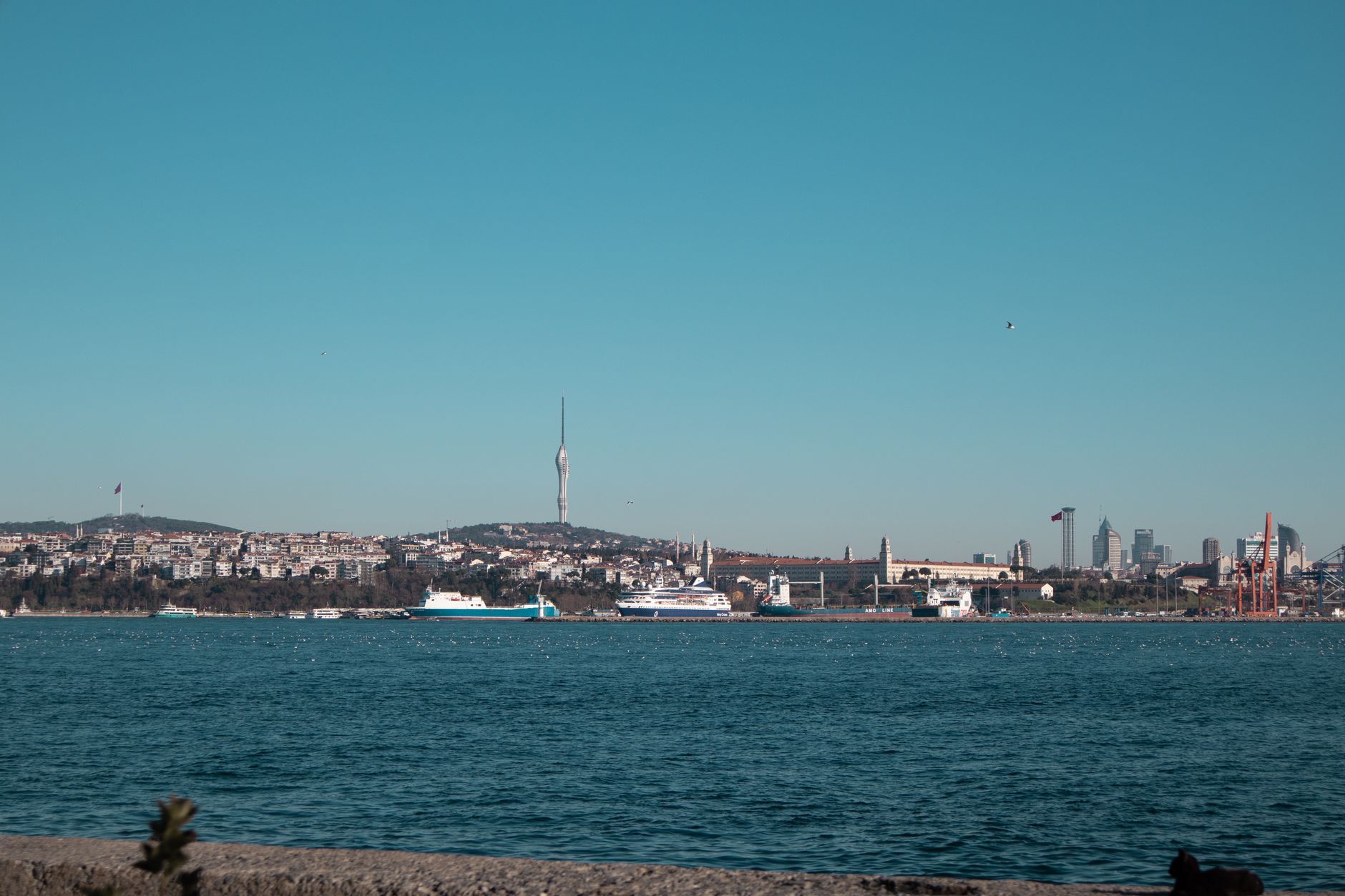 The Bosphorus and skyline of Istanbul
