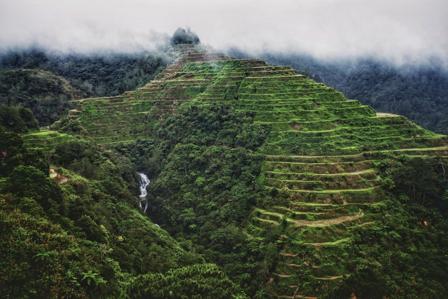 The Banaue rice terraces, Philippines
