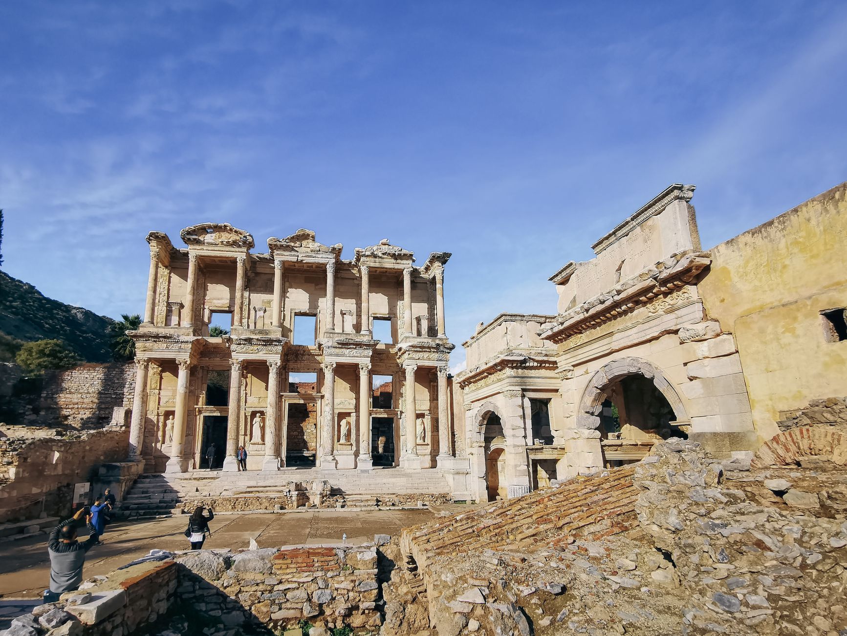 The Library of Celsus at ancient Ephesus, Turkey