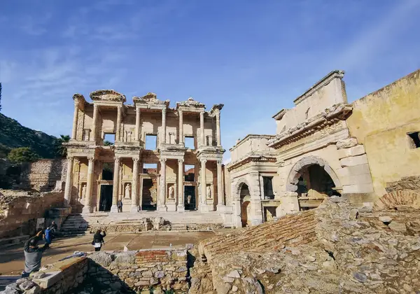 The Library of Celsus at ancient Ephesus, Turkey