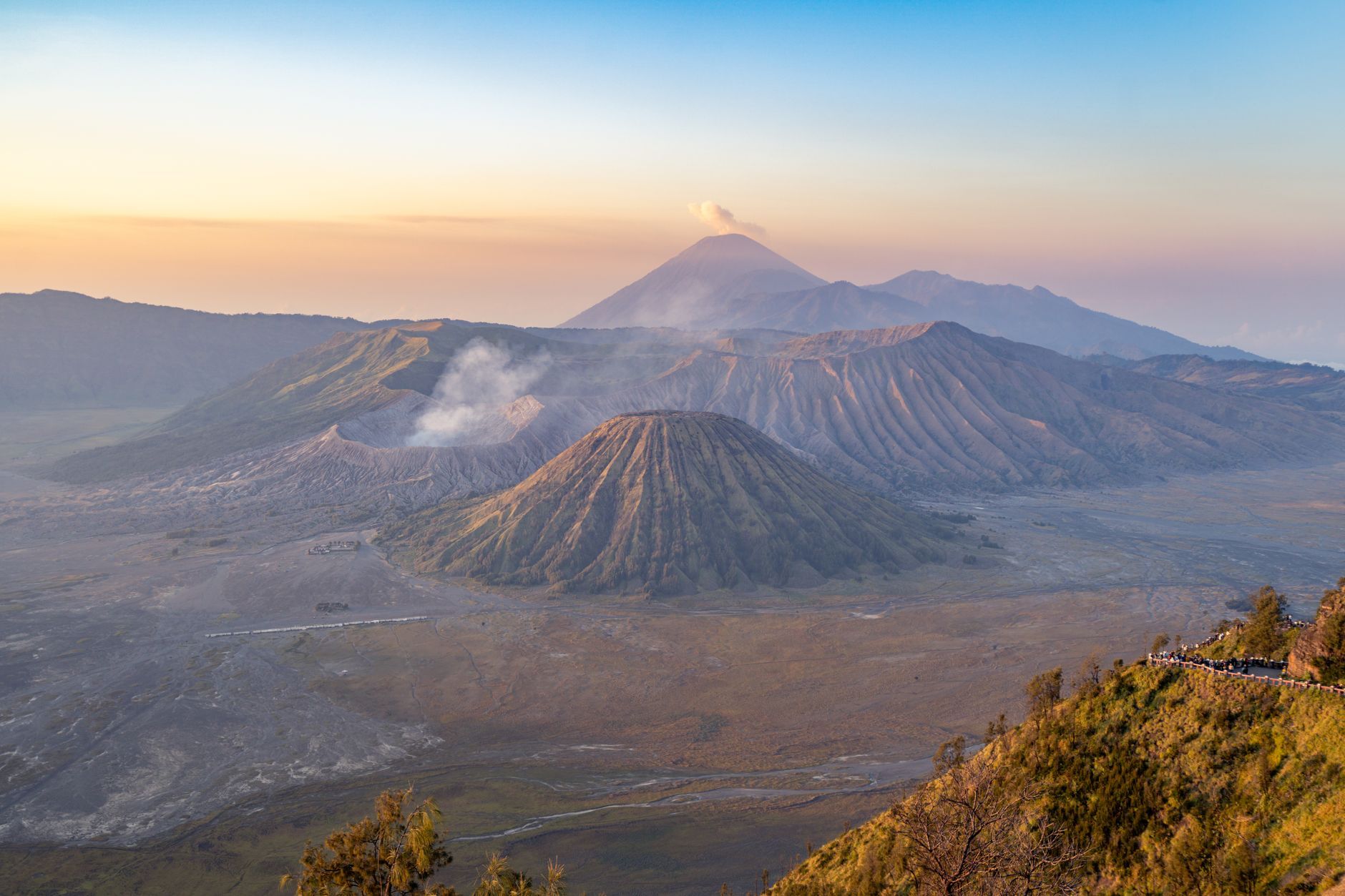 Mount Bromo at sunrise, Java
