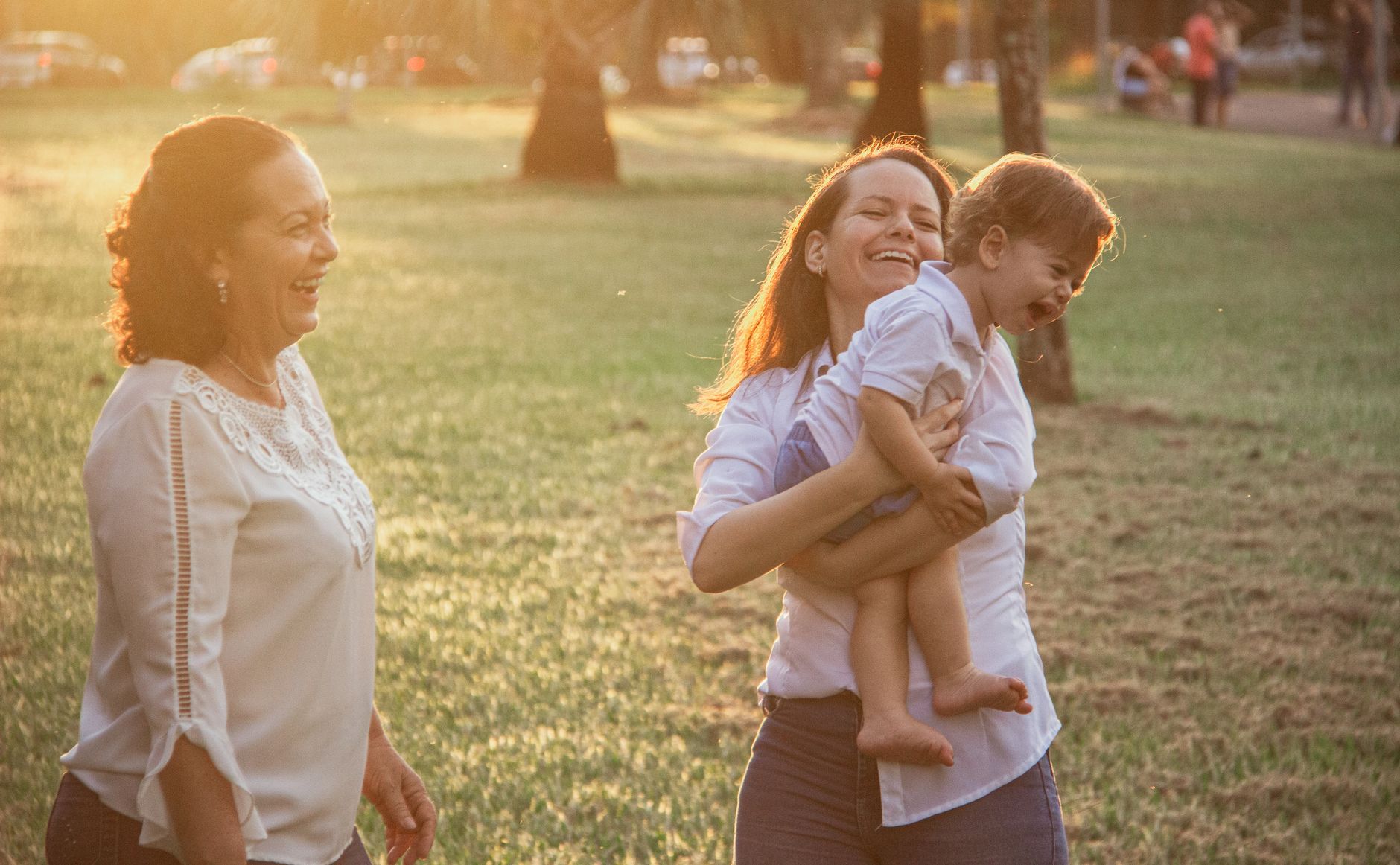 Three generations of a Brazilian family