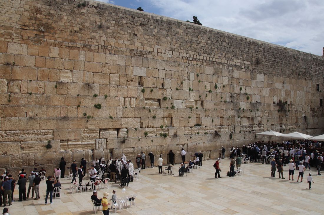 The Western Wall plaza, a place of prayer