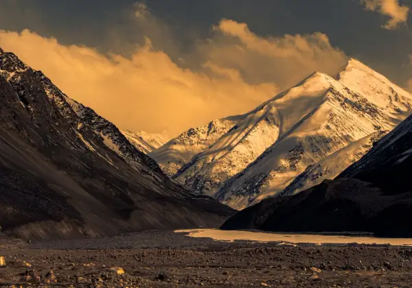 Snow-capped peaks of the Karakoram, Pakistan