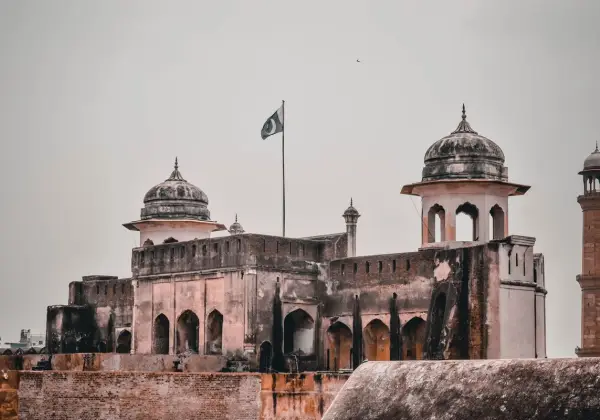The historic Lahore Fort, Pakistan