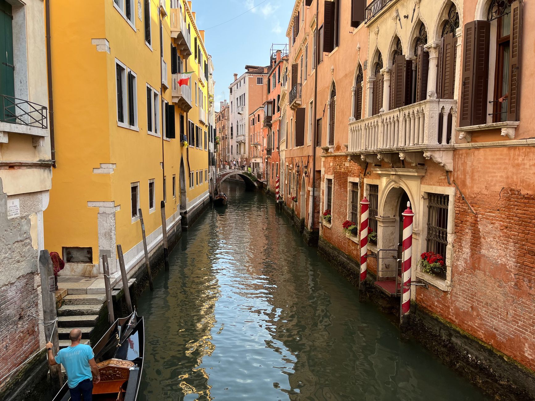 A canal in Venice, Italy