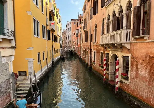A canal in Venice, Italy