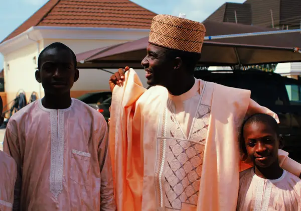 A Nigerian family together