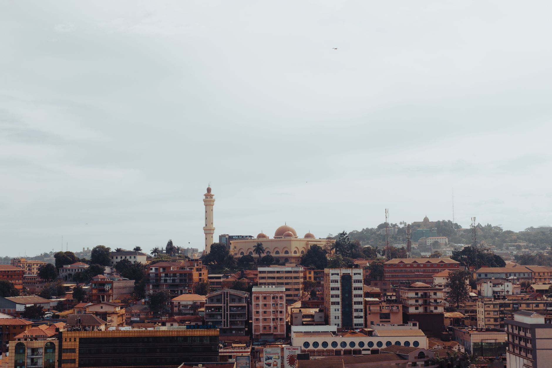 The Kampala skyline, Uganda