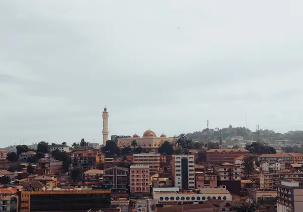 The Kampala skyline, Uganda