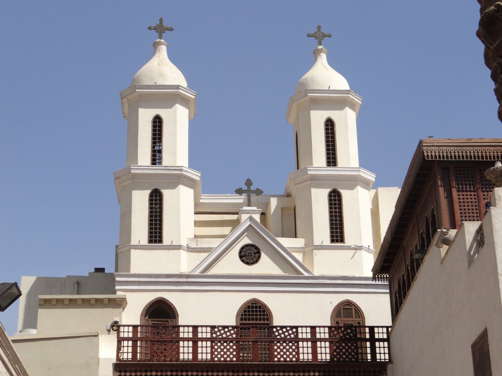 The Hanging Church, a historic Coptic church in Cairo