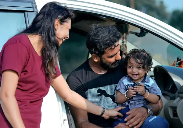 An Indian family together