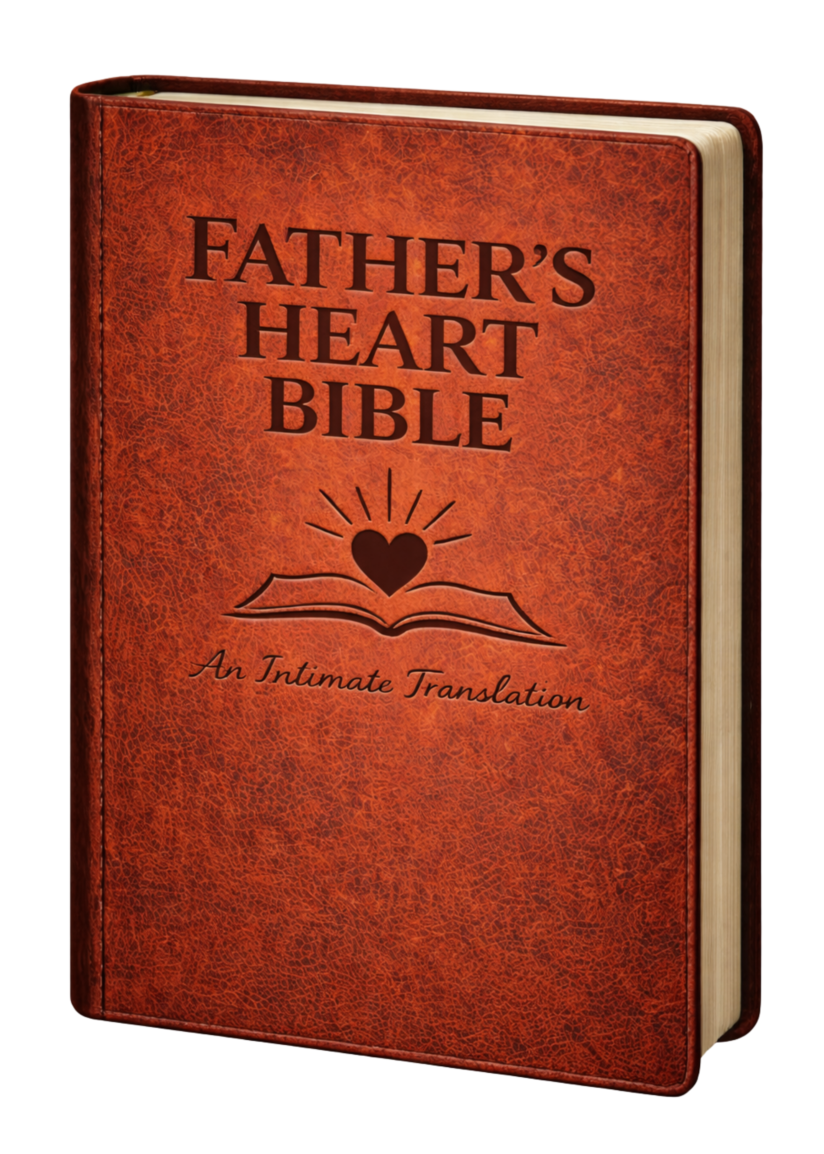 The Father's Heart Bible — brown cover