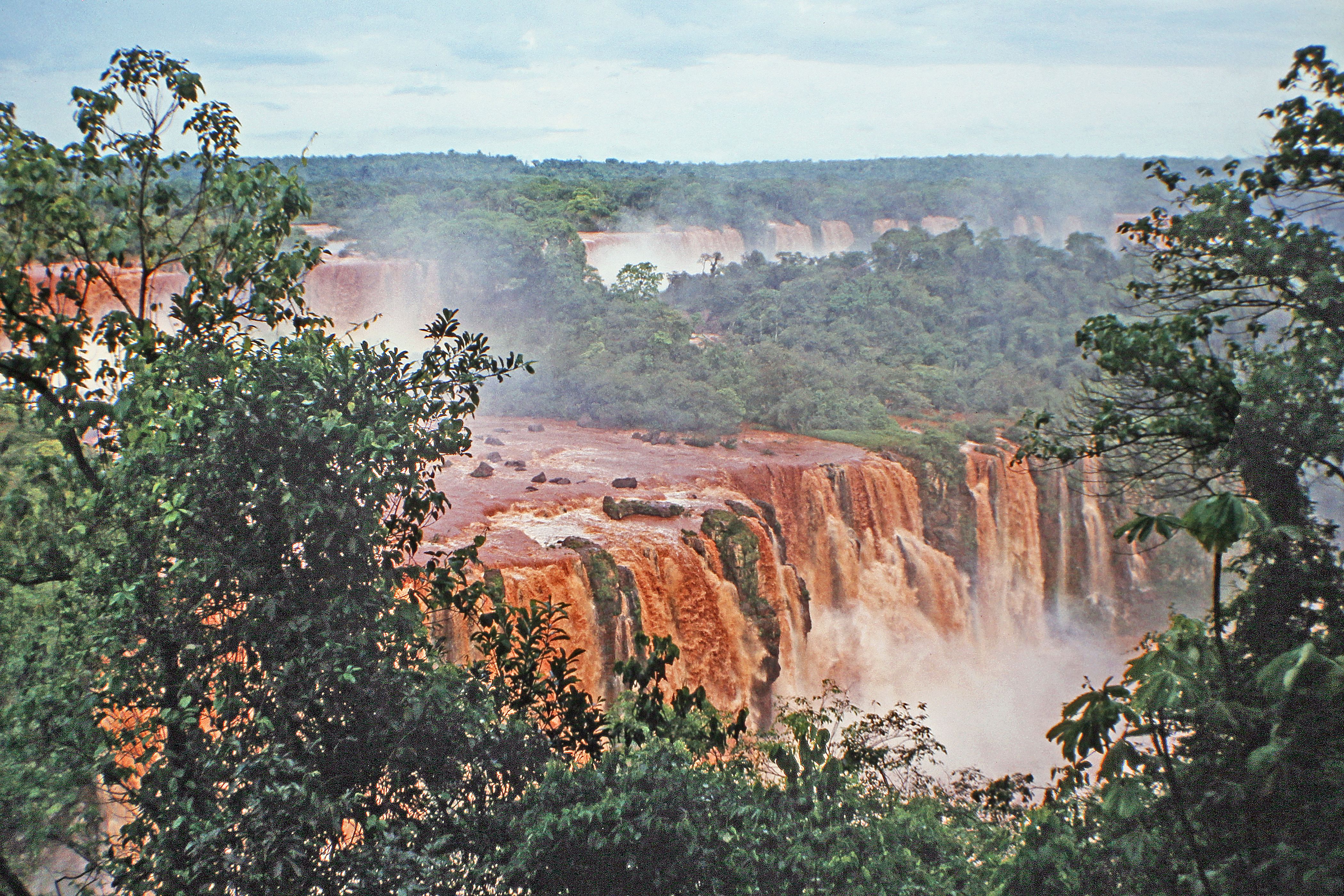 Iguazu Falls on the Brazilian side