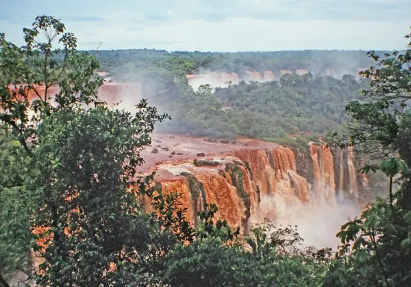 Iguazu Falls on the Brazilian side