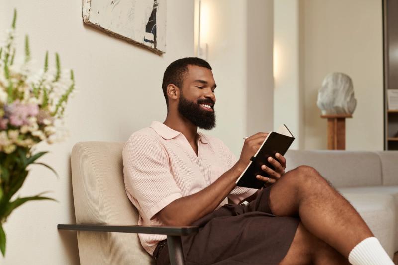 Reading in a quiet place