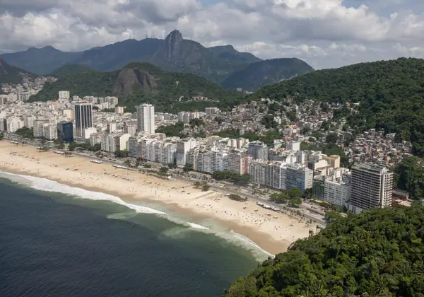 Copacabana beach in Rio de Janeiro, Brazil