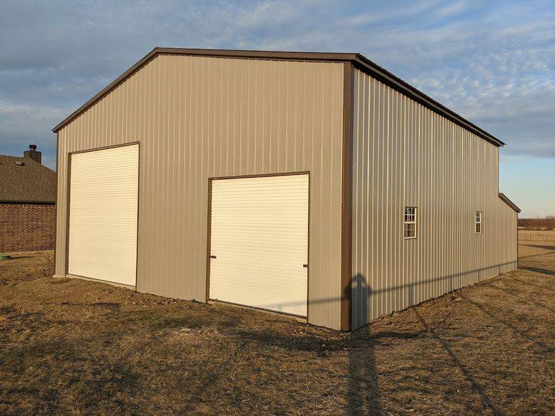 40x40x16 Clear-Span with Lean-to