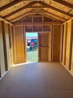 10x16 Utility Shed with Batten Siding gallery 5