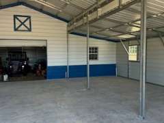 42x60x12/8 Barn with Pass Thru Doors gallery 2