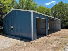 30x50x12 Combo All Vertical Agricultural Shed gallery 0