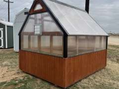 8x10 Greenhouse with Jatoba Stain & Electric  gallery 4