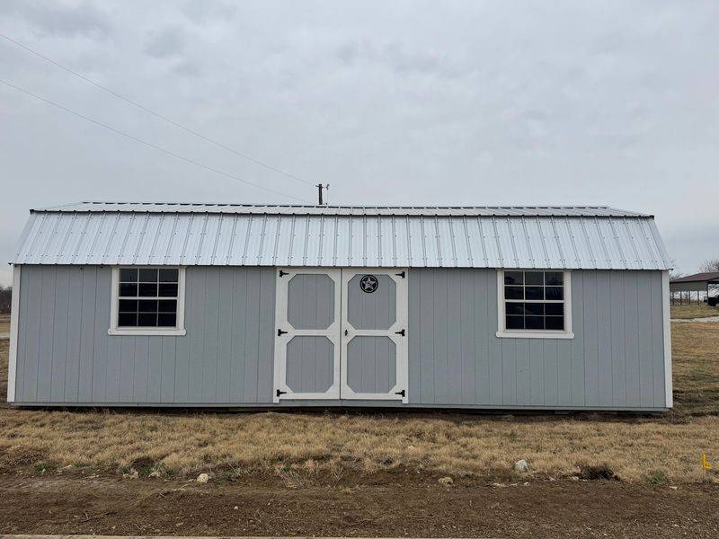 12x32 Side Lofted Barn