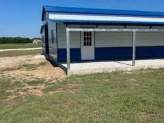 42x60x12/8 Barn with Pass Thru Doors gallery 4