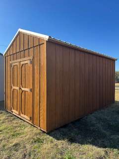 10x16 Utility Shed with Batten Siding gallery 2