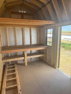 8x14 Side Lofted Barn gallery 4