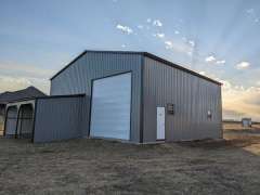 40x40x16 Clear-Span with Lean-to gallery 2