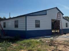 42x60x12/8 Barn with Pass Thru Doors gallery 7