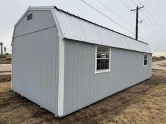 12x32 Side Lofted Barn gallery 2