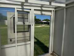 8x10 Single Slope Greenhouse with White Paint gallery 6