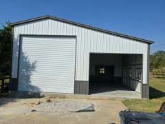18x50x16 RV Garage with 15x50x12 Lean-to gallery 0