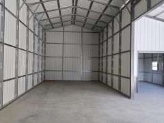 18x50x16 RV Garage with 15x50x12 Lean-to gallery 7