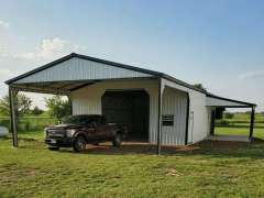 30x60x12 Workshop with carport and porch gallery 0