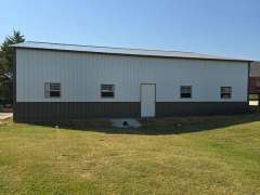 18x50x16 RV Garage with 15x50x12 Lean-to gallery 2