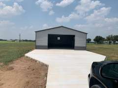 30x40x10 Two Car Garage gallery 1