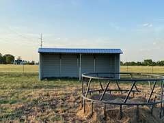 12x20x8/6 Loafing Shed with Eyebrow gallery 2