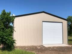 30x35x14 Workshop with Vertical Siding gallery 1