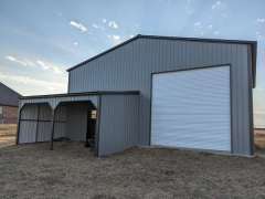 40x40x16 Clear-Span with Lean-to gallery 3