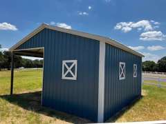 20x20x9 Loafing Shed All Vertical gallery 3