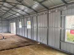 28x60x9 Barndo with 17x28x9 Gable Extension and 10x20x8 Porch gallery 3