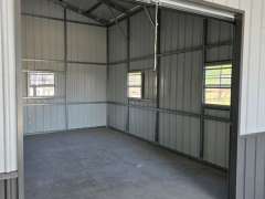 18x50x16 RV Garage with 15x50x12 Lean-to gallery 5